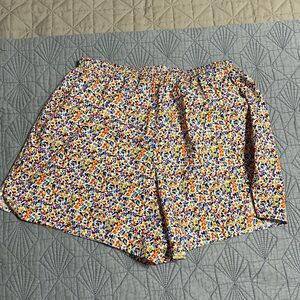 Moving Comfort Multicolor Women's Shorts Stretch Waistband Size M